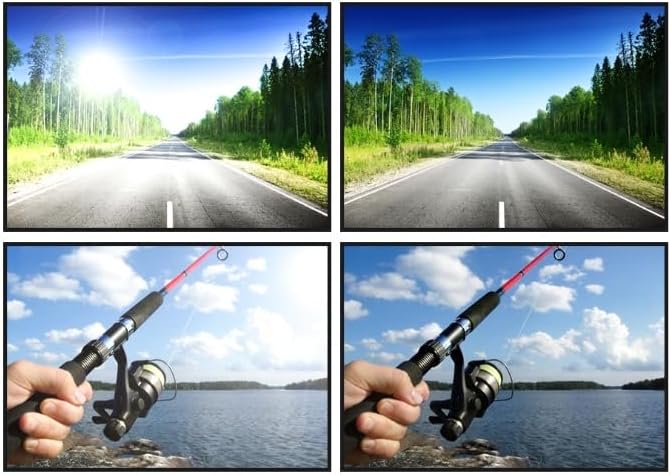 Polarized Bifocal Sunglasses Reading Glasses for Men Women Sports Wrap Silver Mirror Black Fishing Driving