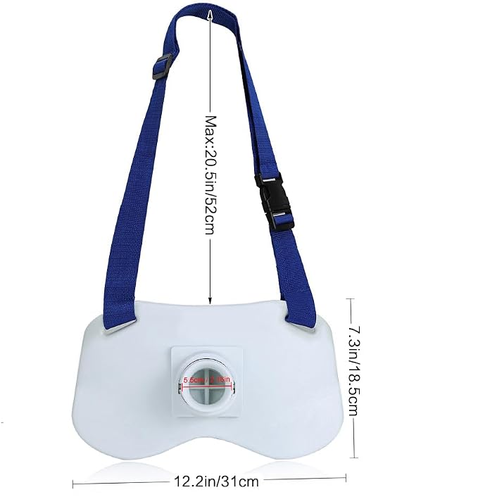 PELLOR 360°Adjustable Padded Fishing Fighting Belt Offshore Tackle Boat Fishing Rod Holder
