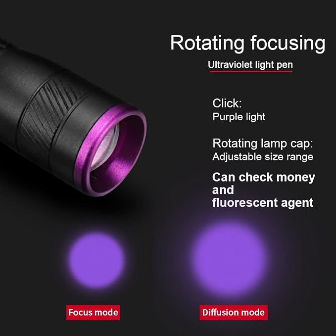 GREATFISHING Fly Tying UV Clear Glue and Power Light Combo Three Bottles Thick Thin and Soft +12 LED Light for Building Flies Heads Bodies Wings and Gluing Eyes