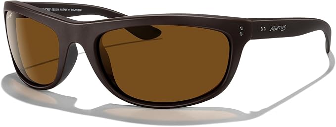 MERRY'S Wrap Around Sport Polarized Sunglasses for Men Women Driving Fishing UV400 Protection