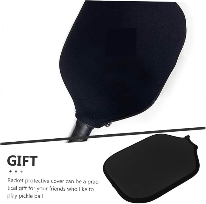 BESPORTBLE 2pcs Cover Neoprene Racket Protector for Sports Lightweight and Washable Case for Easy Storage and of Rackets and Accessories