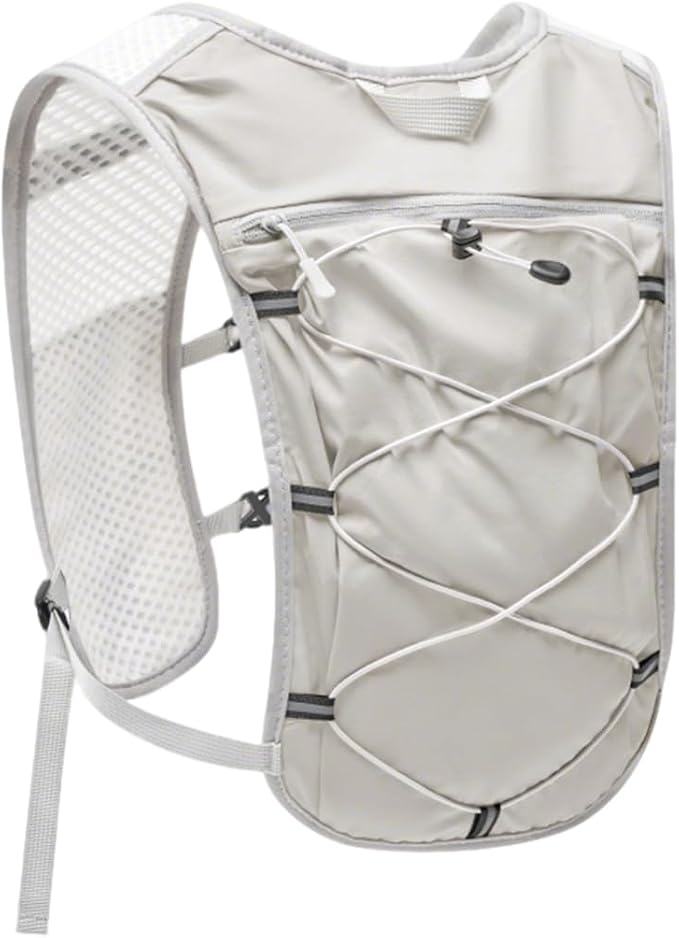 Hydration Backpack Lightweight Running Vest for Women Men with 500ml Soft Flask Hiking Daypack
