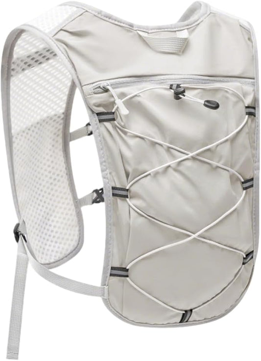 Hydration Backpack Lightweight Running Vest for Women Men with 500ml Soft Flask Hiking Daypack