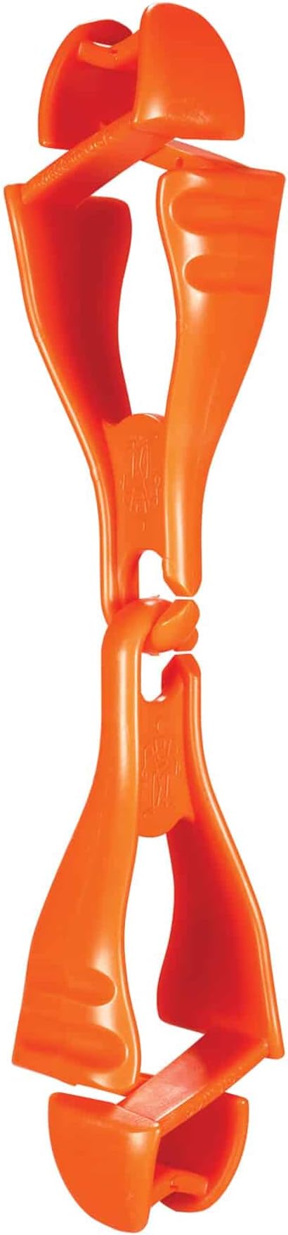 Ergodyne Glove Grabbers Each Security Clip, Orange, Each US, 1 Count (Pack of 1)