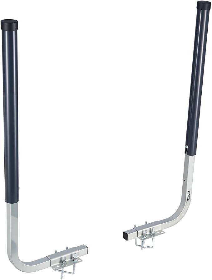 VEVOR Boat Trailer Guide, 16.7"- 60″ Adjustable Design Trailer Guide Poles, 2PCS Trailer Guide-Ons for Ski Boat, Fishing Boat or Sailboat Trailer