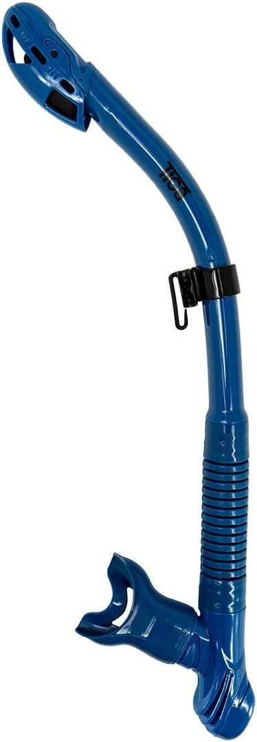 SHERWOOD SCUBA Super Dry Snorkel with Splash Guard and Sealing Valve: Tiga Snorkel