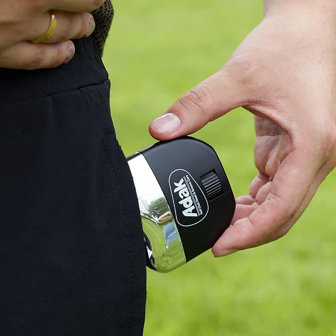 ADAK 2-in-1 Golf Club Cleaner & Groove Sharpener | Increase Backspin & Shot Accuracy | Diamond-Fused Elastomer Cleaning Tool | Perfect Golf Gift