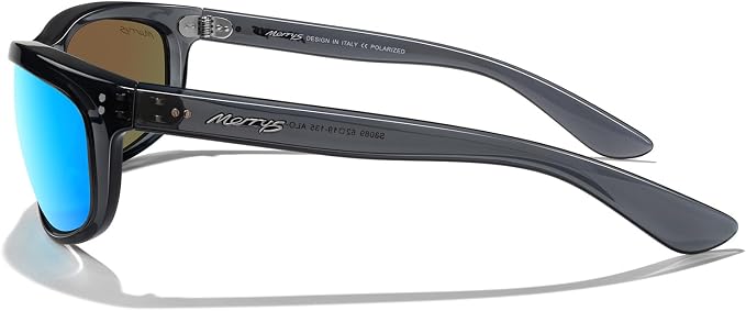 MERRY'S Wrap Around Sport Polarized Sunglasses for Men Women Driving Fishing UV400 Protection