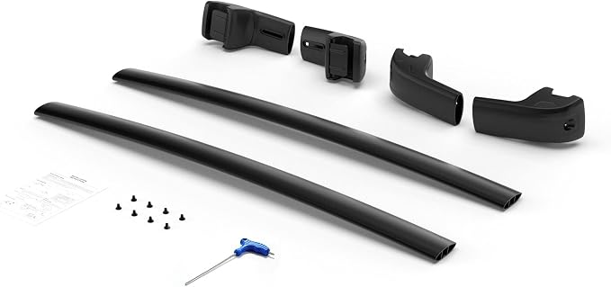 300LBS Lockable Roof Rack Cross Bars for 2018-2026 Tiguan (Not for Limited) & Taos 2022–2026, Heavy Duty Aluminum Crossbar for Cargo Luggage Kayak Bicycles Canoe