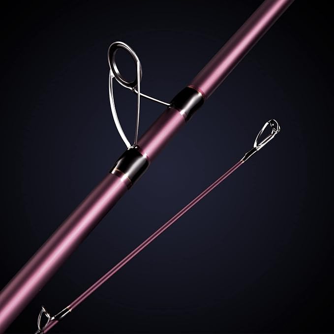 Berrypro Surf Spinning & Casting Fishing Rod Carbon Fiber Travel Fishing Rod(9-Feet & 10-Feet & 12-Feet & 13.3-Feet)