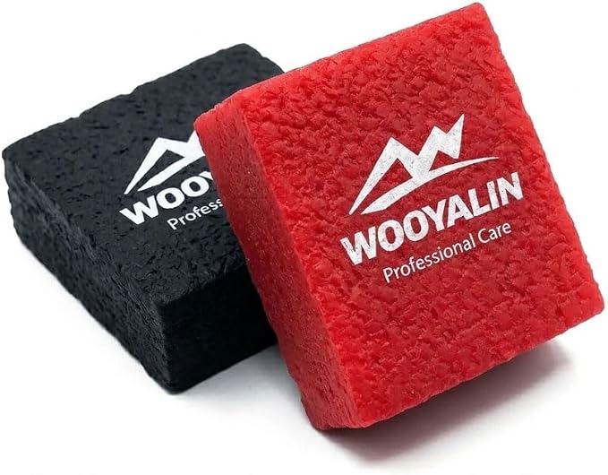 Pickleball Paddle Eraser – Paddle Cleaner for Carbon Fiber & Graphite Paddles, Removes Ball Residue & Dust, Restores Spin & Grip, Includes Clear Carry Case