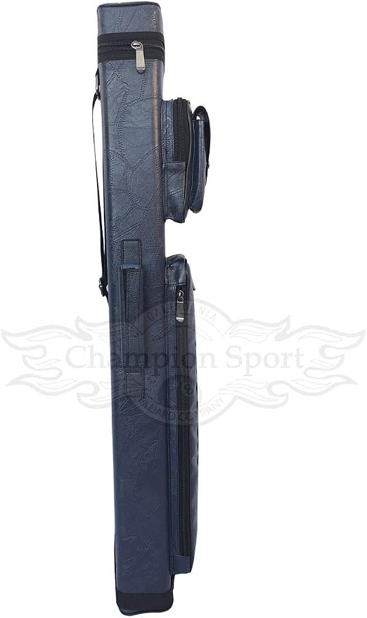 Champion Instroke Leatherette Cue Cases 4x6 Holds 4 Butts and 6 shafts Pool cue