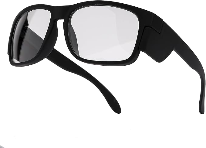 Z87Anti-Fog Photochromic Blue Light Blocking Safety GlassesUV400 Impact Resistant Protective Eyewear, for Men Women