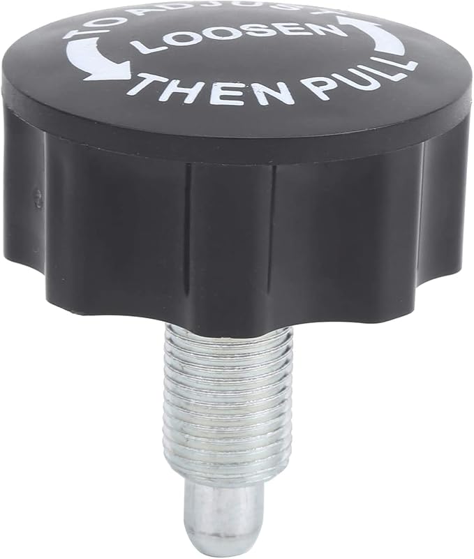Pull-up Spring Knob Pop Pin for Most Exercise Bikes Equipments - Compatible with Statioanry Bikes, Weight Benches Size M16 Close to 5/8" (1-Pack)
