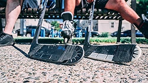 Wraparound Hockey Stick Blade Protector for Off Ice Training, Street Hockey – Long Lasting – Cuts to Fit Kids, Intermediate, Senior Sticks – Training Equipment, Accessories, Gear