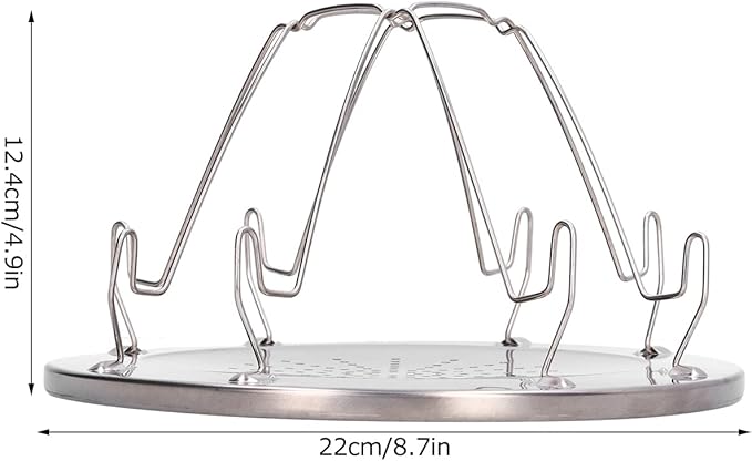 Camping Toaster for Gas Stove, Camp Stove Toaster Folding Portable 4 Slice Stainless Steel Stovetop Bread Toast Rack for Outdoor Cooking Camping Hiking Backpacking BBQ Picnics