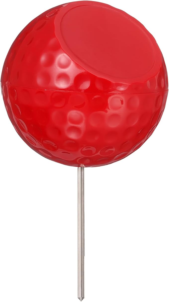 Golf Tee Markers, Plastic Position Ball Markers, Golf Ball Marker-Fitting for (Driving Range Boundary Markings/Area Markings)