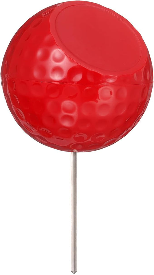 Golf Tee Markers, Plastic Position Ball Markers, Golf Ball Marker-Fitting for (Driving Range Boundary Markings/Area Markings)
