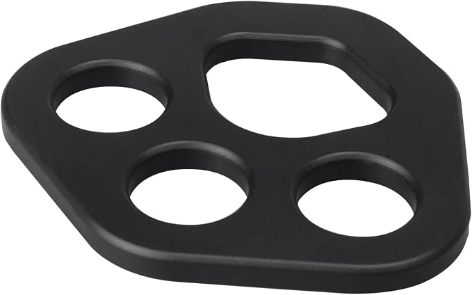 30kN/40kN Rigging Plate, Aluminum Anchor Multiplier Plate, Force Divider Plate Bear, Climbing Descender Connector Gear for Hammock Firefighting Arborist Rock Climbing Rescue Cave Yoga Rappel
