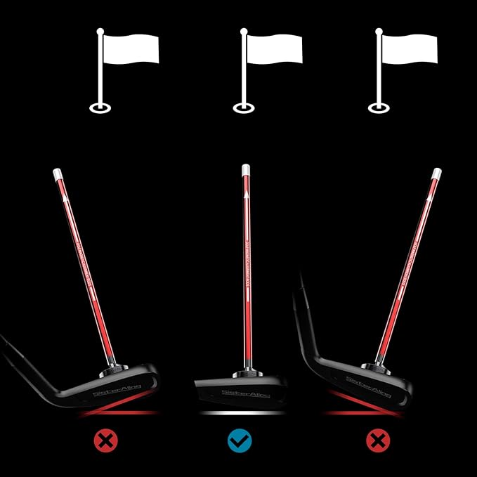 Water Telescopic Golf Ball Retriever and Golf Magnetic Alignment Rods