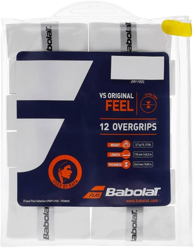 Babolat VS Overgrips 12-Pack White