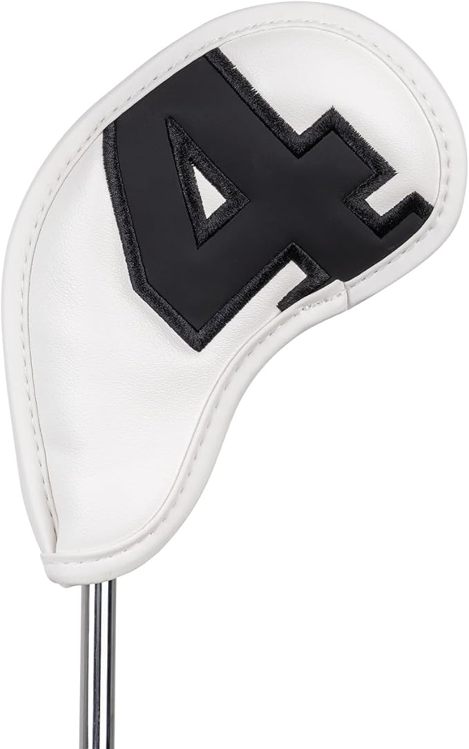 Craftsman Golf Magnetic Iron Headcovers Protective Cover with Large No. Available for Customize Name