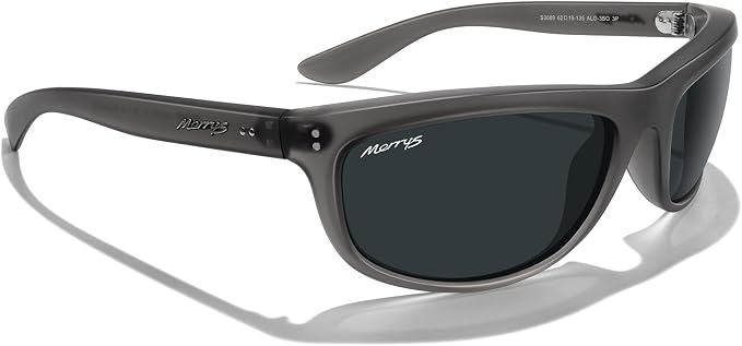 MERRY'S Wrap Around Sport Polarized Sunglasses for Men Women Driving Fishing UV400 Protection