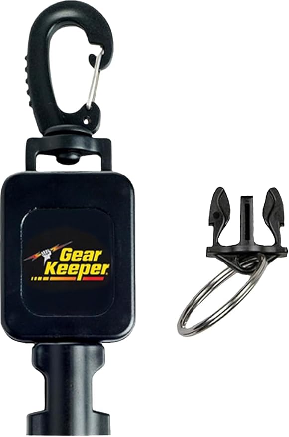Gear Keeper Scuba Retractable Lanyard for Dive Console & Depth Gauge - Keeps Scuba Gear Secure & Accessible - Made in USA
