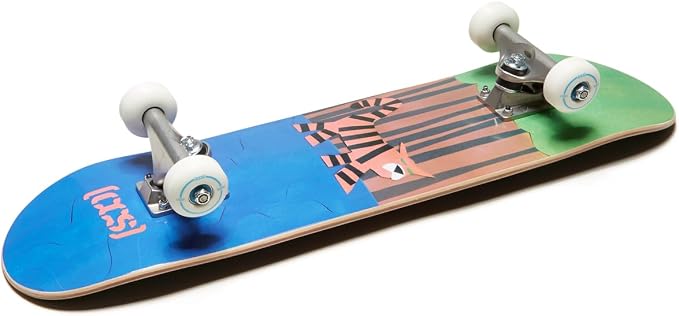 [CCS] Mini Skateboard for Kids & Youth | 7” Wide | Maple Wood | Fully Assembled with Skate Tool & Stickers | Boys & Girls
