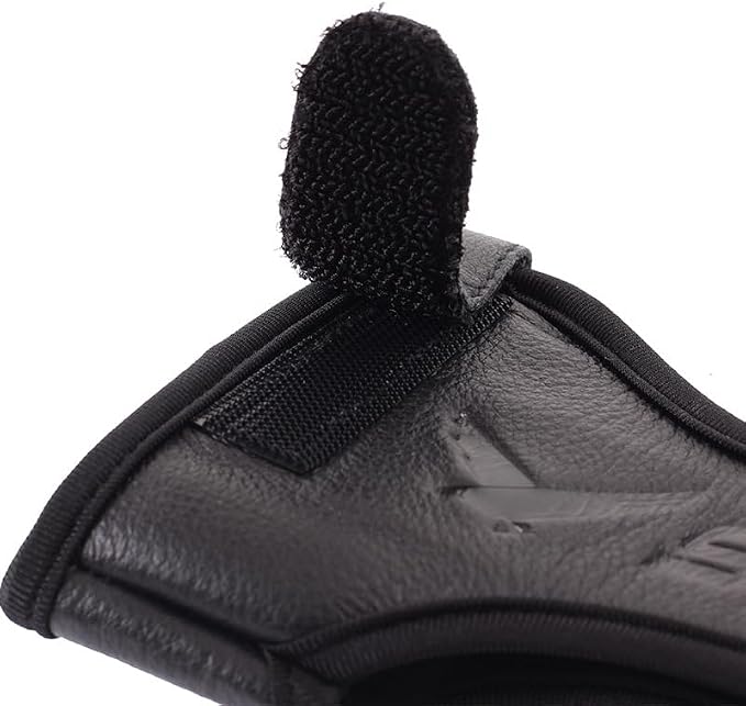 2pcs Archery Gloves Shooting Hunting Leather Three Finger Tab Protector Three Finger Guard for Recurve Bow Compo ﻿