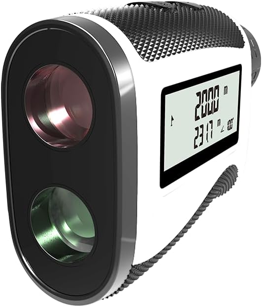Hunting rangefinder/Golf Rangefinder with LCD Display, 1200/1000 Yard,Portable,Slope Compensation, Flag Locking