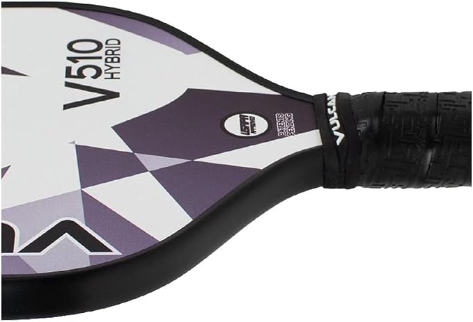 Vulcan | V510 Pickleball Paddle | Hybrid Performance | Polypropylene Core - Carbon Fiber Surface | USAP Approved | Multiple Colors
