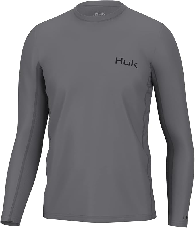 HUK Men's Icon X Long Sleeve Shirt, Performance Fishing Shirt