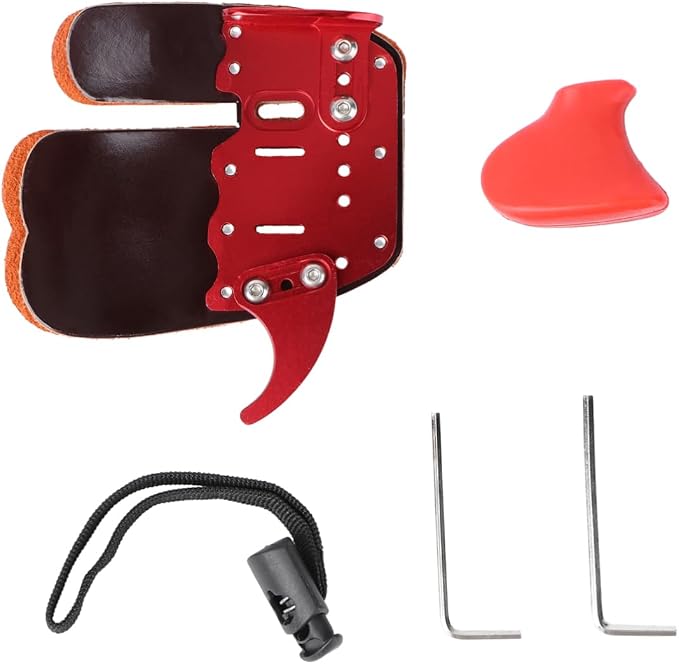 Professional Finger Protector Sleeve for Archery Sports Lightweight Breathable Finger Guard for Hunting