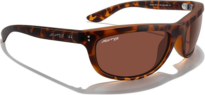 MERRY'S Wrap Around Sport Polarized Sunglasses for Men Women Driving Fishing UV400 Protection