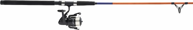 Shakespeare Catch More Fish Spinning Reel and Fishing Rod Combo with Kit