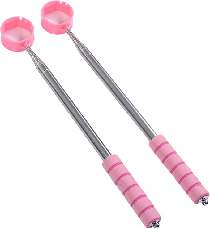 Golf Ball Retriever, 8.5ft Telescopic Stainless Steel Lightweight Golf Ball Grabber, Club Scooper with Anti Slip Handle for Water Hazards and Course Use