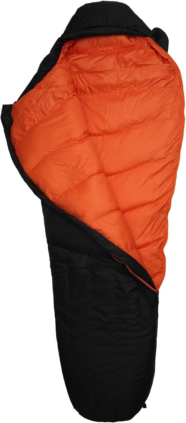 Down Sleeping Bag with Pillow for Backpacking,15℉ 5℉ 0℉ Wide Down Sleeping Bag (86.6 in x 33.5 in) for Adults,Youth Camping and Hiking Outdoor with 680FP Duck Down