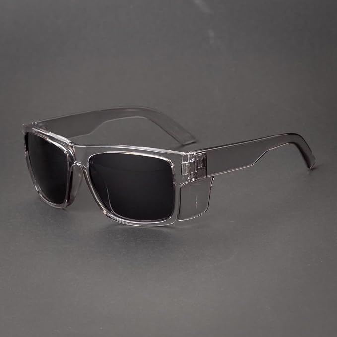 UV400 Polarized Safety Sunglasses – ANSI Z87.1 Certified, 100% UV Protection, Anti-Glare, Impact Resistant
