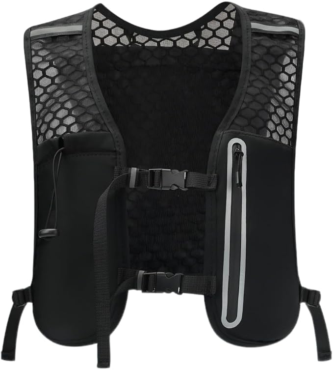 Running Vest for Women Men Hydration Backpack with 500ml Soft Flask Lightweight Water Pack