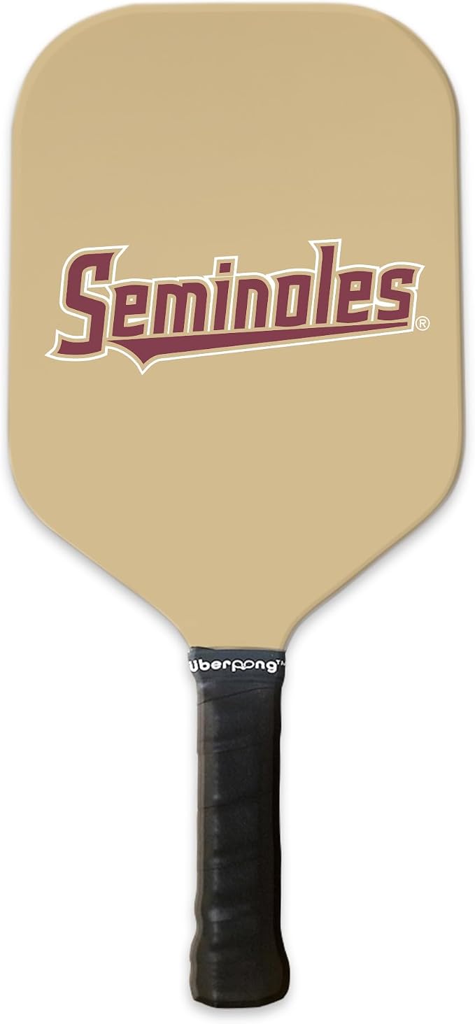 Officially Licensed College Pickleball Paddle – Choose Your University Team – Fun Gift for Fans, Dorms & Game Rooms – Pickleball Racket with School Logo, USAPA Approved