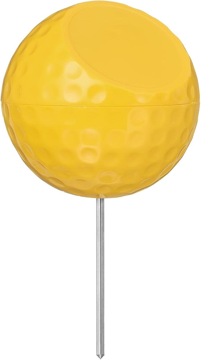 Golf Tee Markers, Plastic Position Ball Markers, Golf Ball Marker-Fitting for (Driving Range Boundary Markings/Area Markings)