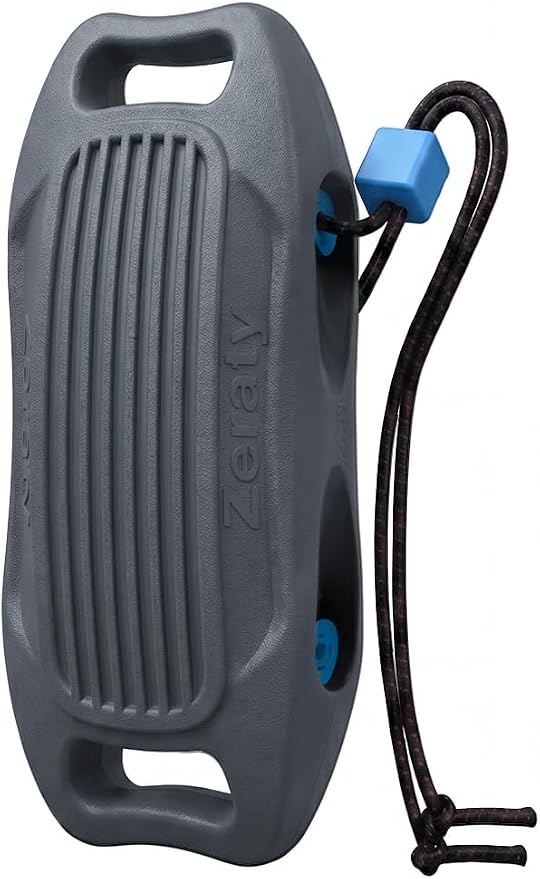 Zeraty Solid EVA Boat Fenders 1-2-4 Packs, 17''x8'' No-Deflation Dock Bumpers with Adjustable Ropes, Modular Stackable Non-Rolling Marine Hull Protector for Pontoon, Yacht, Bass, Jet Ski and Jon Boats