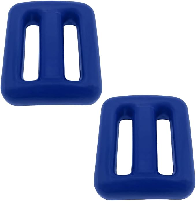 Poolzilla Vinyl Diving Weight for Scuba Diving, Durable Lead Weight with Slits for Placement Along Belt, Comes in 1.1LB(0.5KG) or 2.2LB(1KG) Sizes