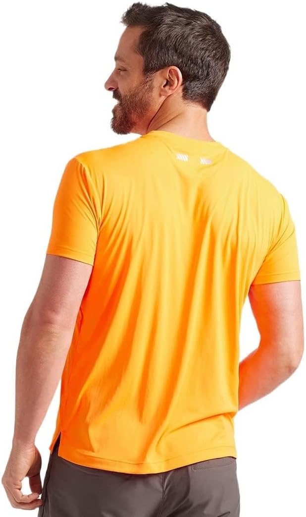 TRUEWERK Men's UPF 50+ Sun Protection Shirt - B1 Short Sleeve Work Tee, Moisture Wicking, Lightweight