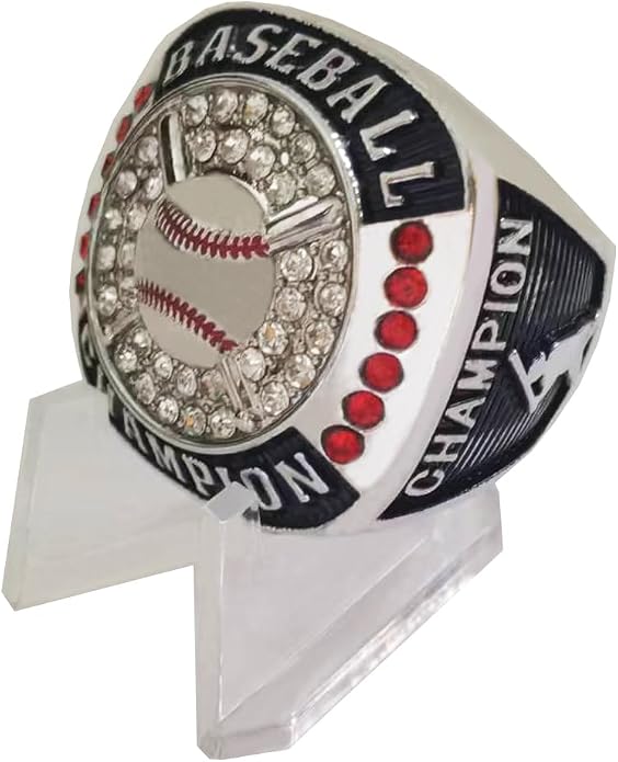 Fantasy Baseball Championship Rings League Winner Throphy Prize Champion Ring