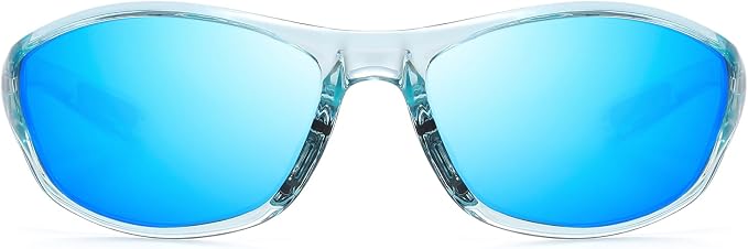LKEYE Bifocal Reading Sunglasses Men Women Sports Style Sun Reader Wrap Around Build-In UV Protection Driving glasses LK6092