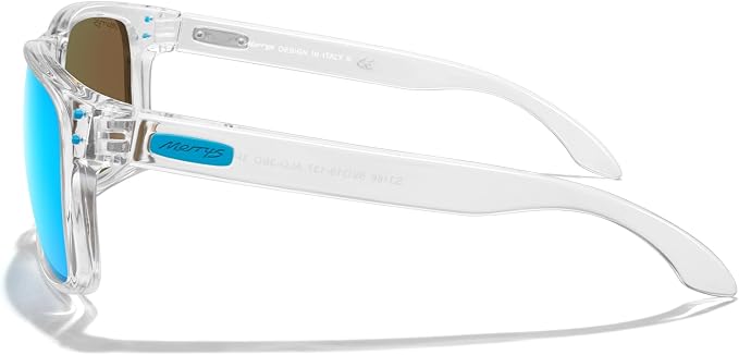 MERRY'S Polarized Square Sunglasses for Sports Driving Fishing Glasses UV400 Protection S3166