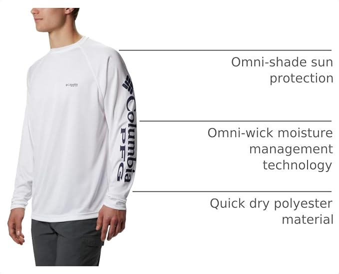 Columbia Mens PFG Terminal Tackle Long Sleeve Shirt