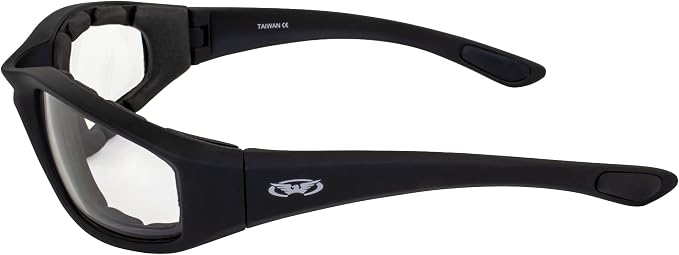 Global Vision Eyewear Men's Kickback 24 Sunglasses with Photochromic Color Changing Lenses